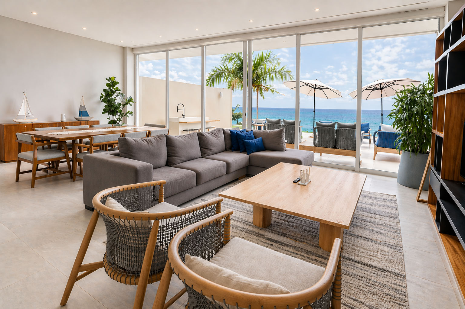 Departamento de Lujo en Bolongo, Punta de Mita | Vista al Mar